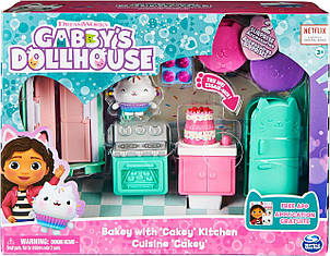 Кімната кухня «Пекарня з тістечком» "Ляльковий будиночок Габбі" Gabby's Dollhouse Bakey with Cakey Kitchen