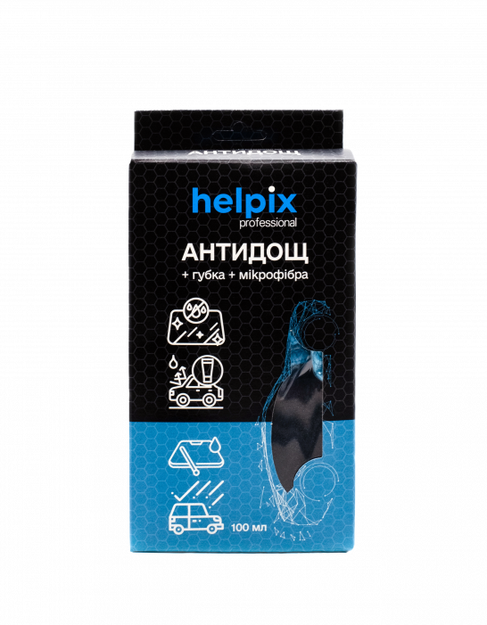 Набор Helpix Professional: Антидождь + губка + микрофибра - фото 1 - id-p1983466411