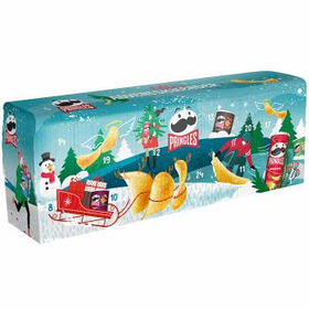 Адвент-календар Pringles Advent Calendar Blue Блакитний 1105g