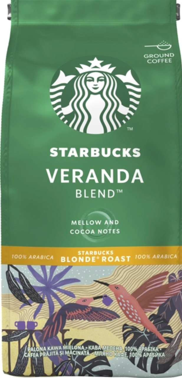 Кава Starbucks Veranda Blend натуральна смажена мелена 200 г