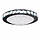 Стельовий світлодіодний світильник LUMINARIA SIYANIE 25 W R350 CHROME/CRYSTAL IP20 4000K, фото 4