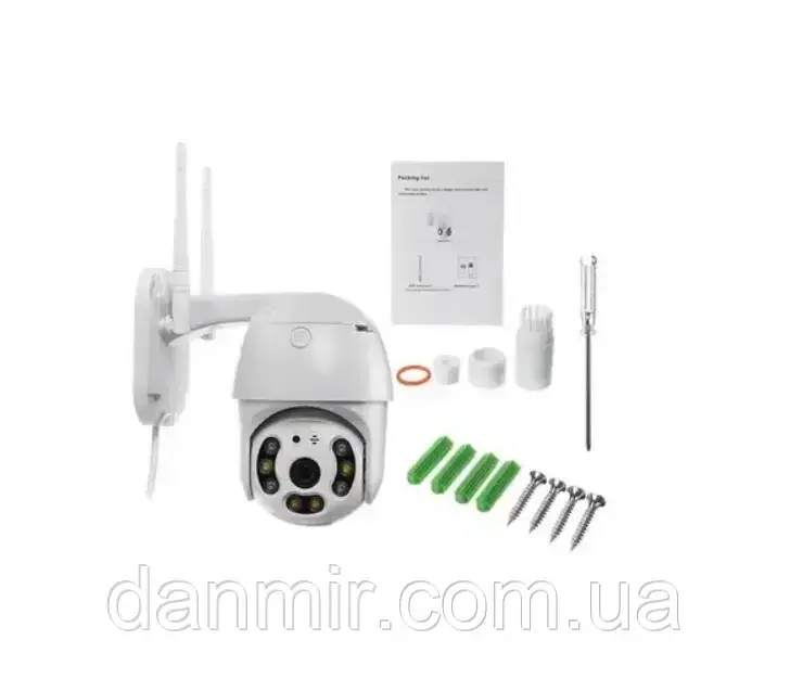 Вулична IP 4G SIM камера відеоспостереження під СІМ карту поворотна Rangecam 205 4g WIFI 360° 4.0mp