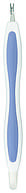 Инструмент для удаления кутикулы с прорезиненной ручкой TITANIA art.1045/46 голубой