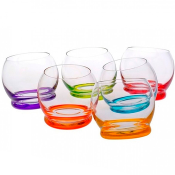 Набір чарок Crazy для горілки 60мл 6шт BOHEMIA