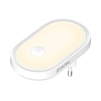 Нічник LED 3500K з датчиком освітлення білий Nightlight CW-NL08-W ColorWay, фото 6