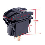 USB зарядка 3.1A в місце штатної кнопки, заглушки, фото 3