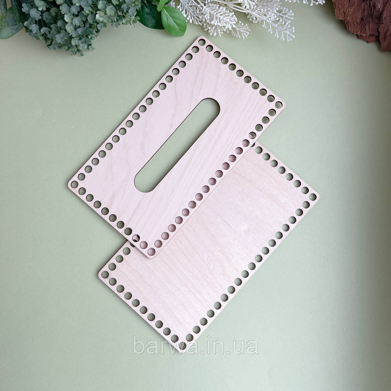 Заготовка-салфетниця 03, розмір 22,5х12,5 см