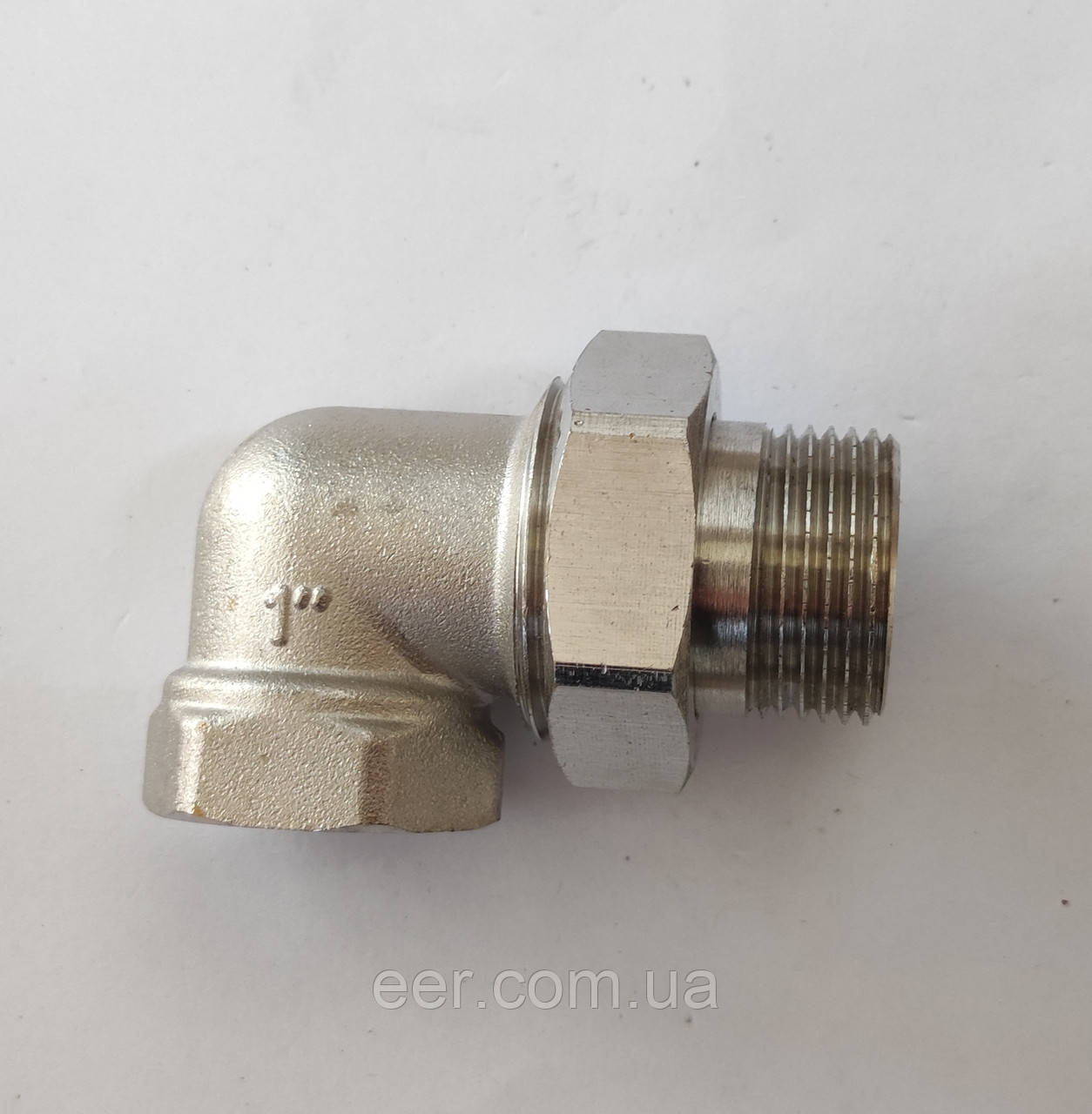 Згін кутовий американка 1"