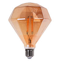 Лампа Эдисона 8W LED Brille PZ125 Cog филамент 2700-3500К E27