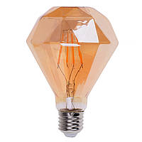 Лампа Эдисона 6W LED Brille PZ95 Cog филамент 2700-3500К E27
