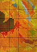 Набір для вишивання за нанесеною на канву схемою "Sunflower 10". AIDA 14CT printed 48*38 см, фото 7