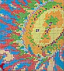 Набір для вишивання за нанесеною на канву схемою "Sunflower 10". AIDA 14CT printed 48*38 см, фото 10