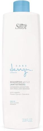 Шампунь антистрес проти ламкості волосся Shot Care Design Antistress Shampoo