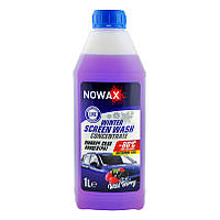 Склоомивач зимовий NOWAX WINTER SCREEN WASH CONCENTRATE -80°C Wildberry, концентрат, 1 л NX01172