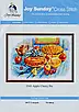 Набір для вишивання за нанесеною на канву схемою  "Apple Cherry Pie". AIDA 14CT printed 54*40 см, фото 3