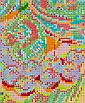 Набір для вишивання за нанесеною на канву схемою  "Apple Cherry Pie". AIDA 14CT printed 54*40 см, фото 8