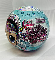 Лялька сюрприз змінює колір LOL Glitter Color Change Surprise