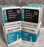 4 упаковки Тест - смужок Акку Чек Інстант ( Accu Chek Instant ) Термін придатності 09/2024