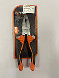 Плоскогубці 180мм з гумовими ручками WFeng 10009, фото 2