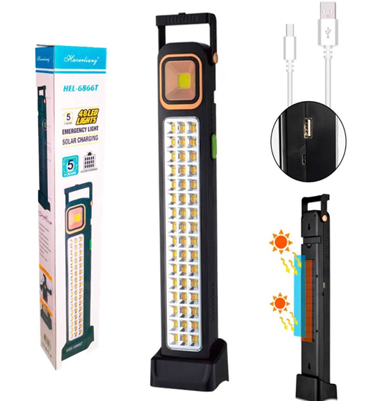 Лампа HEL-6866T 48LED