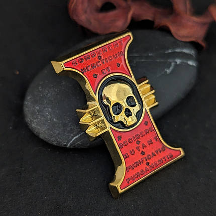 Інсігнія (Інквізиція) значок, пін, Warhammer 400000, фото 1