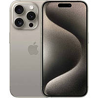 Смартфон Apple iPhone 15 Pro 256GB Natural Titanium (MTV53) НОВИНКА