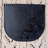 Клапан для сумки "Фея". Колір синій", фото 2