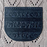 Клапан для сумки "Кокопеллi". Колір синій", фото 2