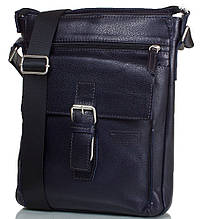 Сумка-планшет из натуральной кожи Eterno черный