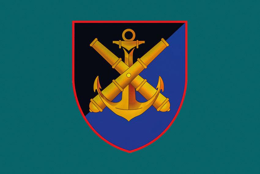 Прапор 406 ОАБр імені Олексія Алмазова ЗСУ 1