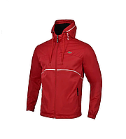 Куртка ветровка мужская Lacoste красная