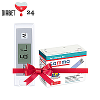 Глюкометр Gamma Mini + 50 тест-полосок