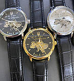 Годинник механічний з автопідзаводом Patriot 022Automatics Не Забуду Дім Silver-Black, фото 2