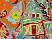 Набір для вишивання за нанесеною на канву схемою "Cat wizard 2". AIDA 14CT printed 36*47 см, фото 8