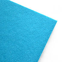Фетр жорсткий аквамарин 21х30 см поліестер Santi, 741842