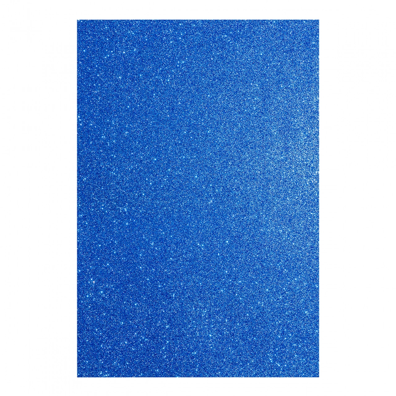 Фоаміран синій із глітером 20х30 см Santi, 742680, фото 1