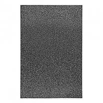 Фоаміран чорний з глітером 20х30 см Santi, 742673