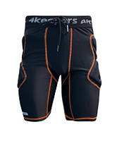 Чорні дитячі воротарські шорти 4keepers Elite-II GK Short, Чорний, Розмір (EU) — 164cm