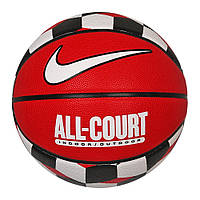 М'яч баскетбольний Nike Everyday All Court 8P Graphic Deflated University N.100.4370.621.07, Червоний, Розмір
