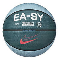 М'яч баскетбольний Nike Playground 8P 2.0 K Durant гумовий для вулиці-зала N.100.7112.419.07, Зелений, Розмір