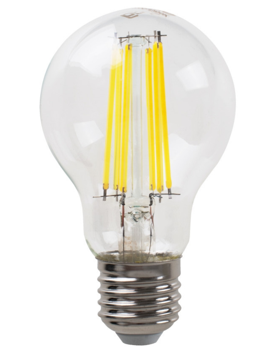 Лампа Едісона 8W LED Brille A60 Cog Філамент 4000-4700K E27