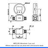 Лічильник газу масс-термальний AMS2106-DN15 для моніторингу витрати повітря, азоту, кисню, аргону, фото 2