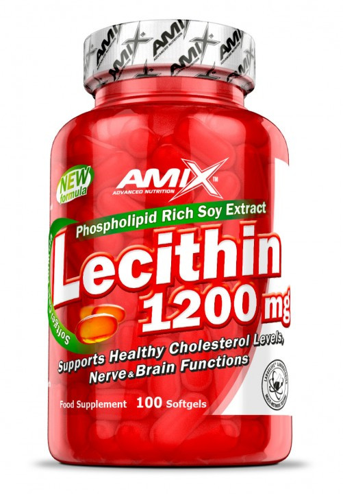 Amix Lecithin 1200mg 100 softgels