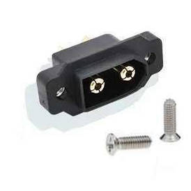 Силовий роз'єм XT60W (тато) для кріплення на корпус із гвинтами