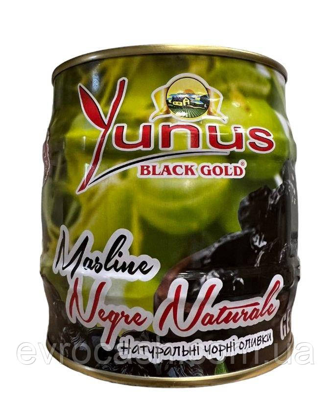 Оливки чорні в'ялені Yunus 500 гр жб, фото 1