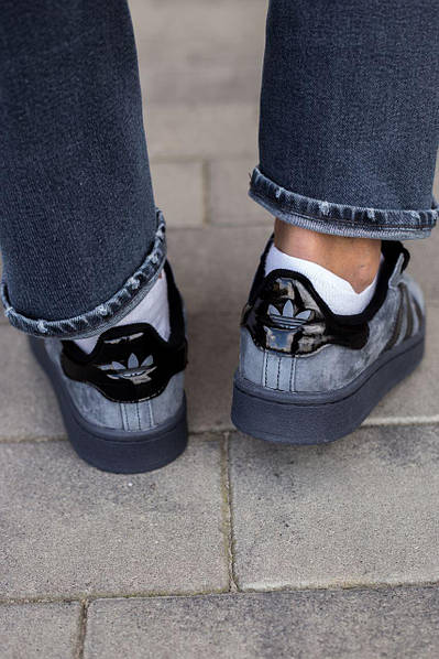 Adidas campus dark grey online