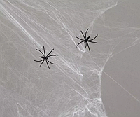 Іграшка Прикол Павутина біла з павуками 03063