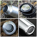 Пляшка з неіржавкої сталі Tomshoo 1050ml. неопреновий чохол., фото 7