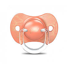 Пустушка фізіологічна, +18 місяців, "Gold Edition"/помаранчева