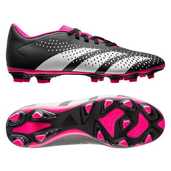 Бутси Adidas Predator Accuracy.4 FxG GW4604, Чорний, Розмір (EU) — 44 2/3